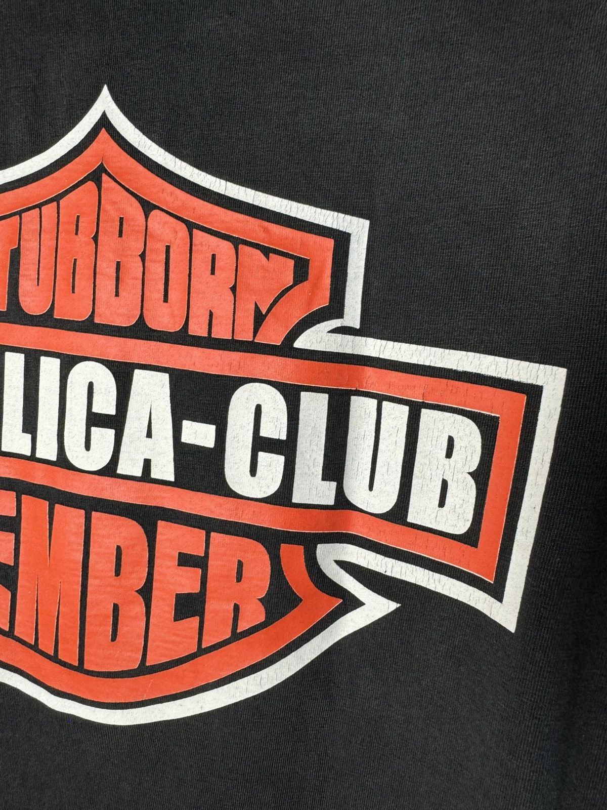 Metallica Vintage 1998 Metallica Met Club Stubborn Member T-Shirt Size US S / EU 44-46 / 1 - 6 Thumbnail