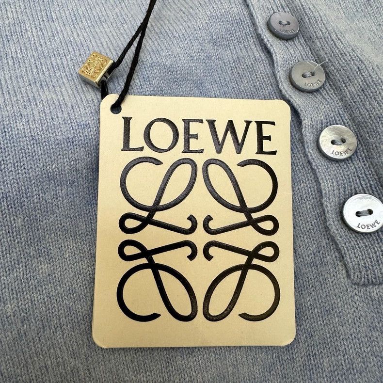 Loewe LOEWE Short Polo collar in pure color Size XS / US 0-2 / IT 36-38 - 5 Thumbnail