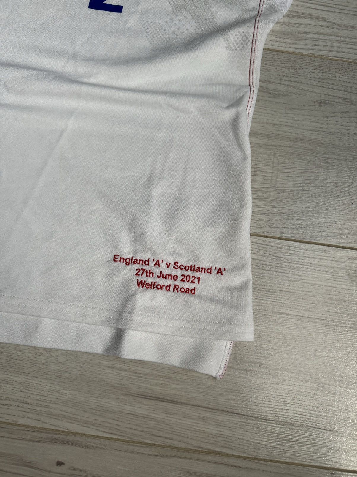 Umbro Match Worn Jersey Umbro England 2021 shirt Size US XL / EU 56 / 4 - 4 Thumbnail
