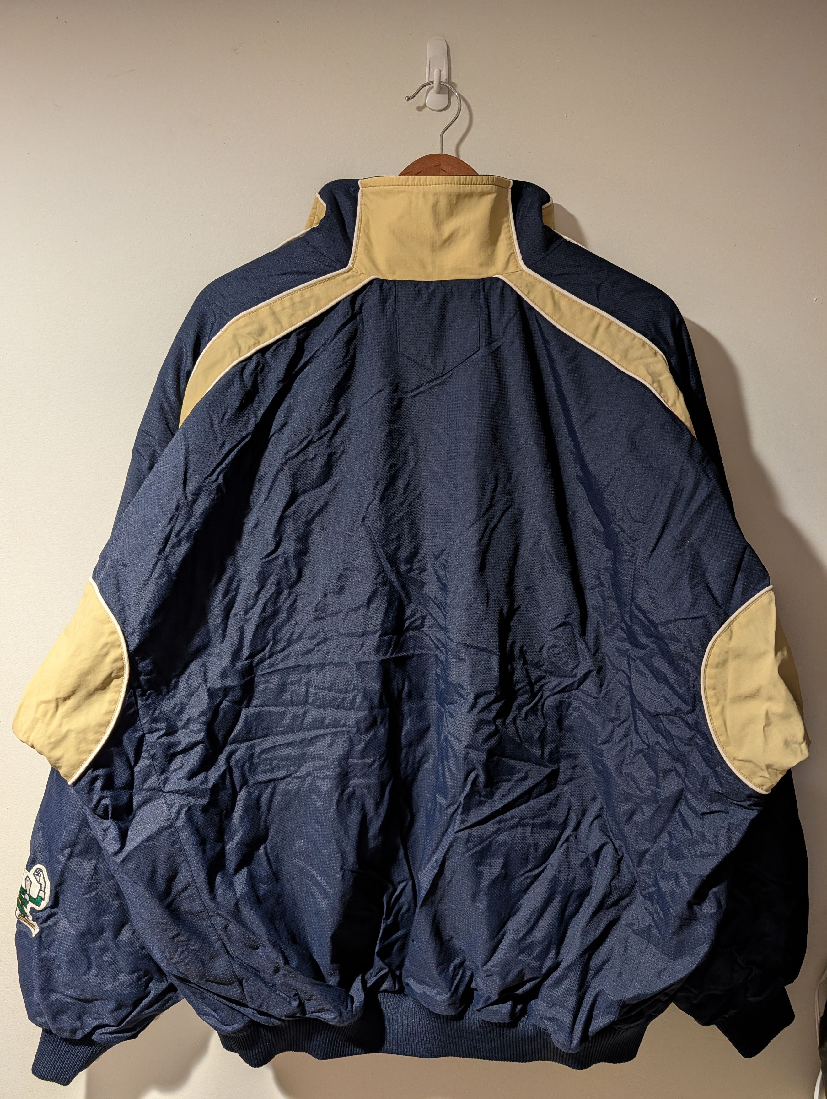 Majestic Vintage 90s Notre Dame Fighting Irish Majestic Windbreaker Size US XXL / EU 58 / 5 - 6 Thumbnail