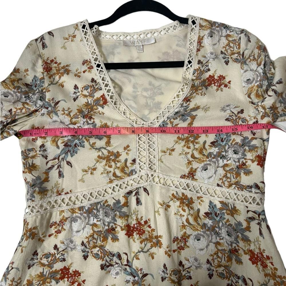 Lil Wayne WAYF l Floral Crochet Dress XS Size XS / US 0-2 / IT 36-38 - 5 Thumbnail