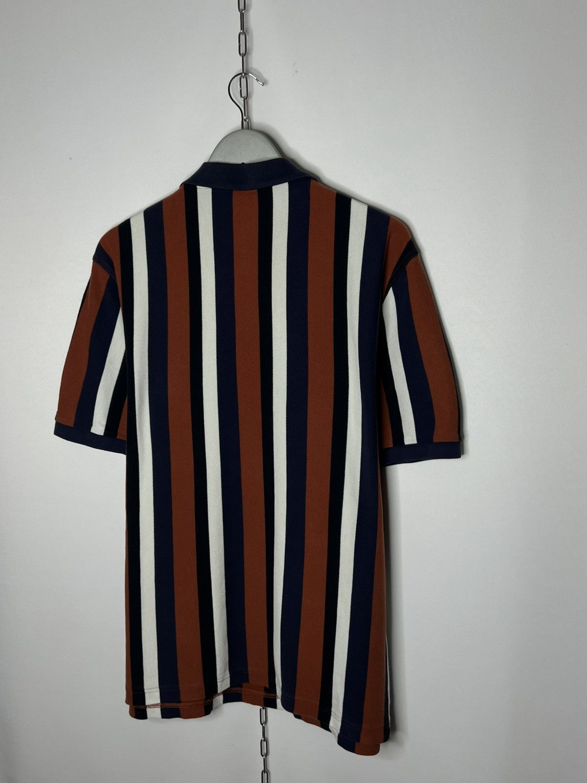 Fred Perry Rare Fred Perry Striped Polo Shirt Short Sleeve Size US XXL / EU 58 / 5 - 7 Thumbnail