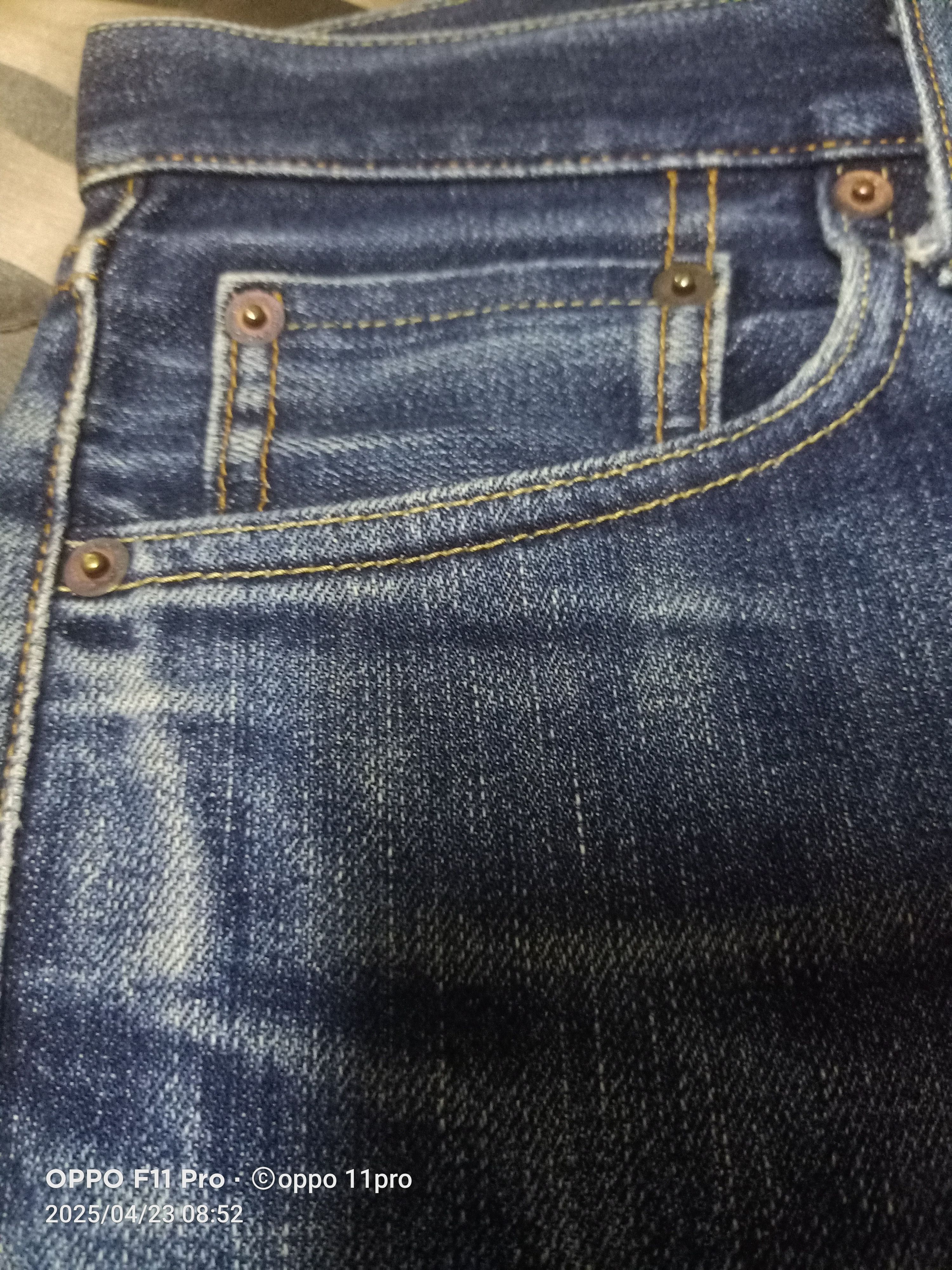 Japanese Brand × Uniqlo Uniqlo Vintage Distressdenim denim Selvedge Size US 31 - 9 Thumbnail