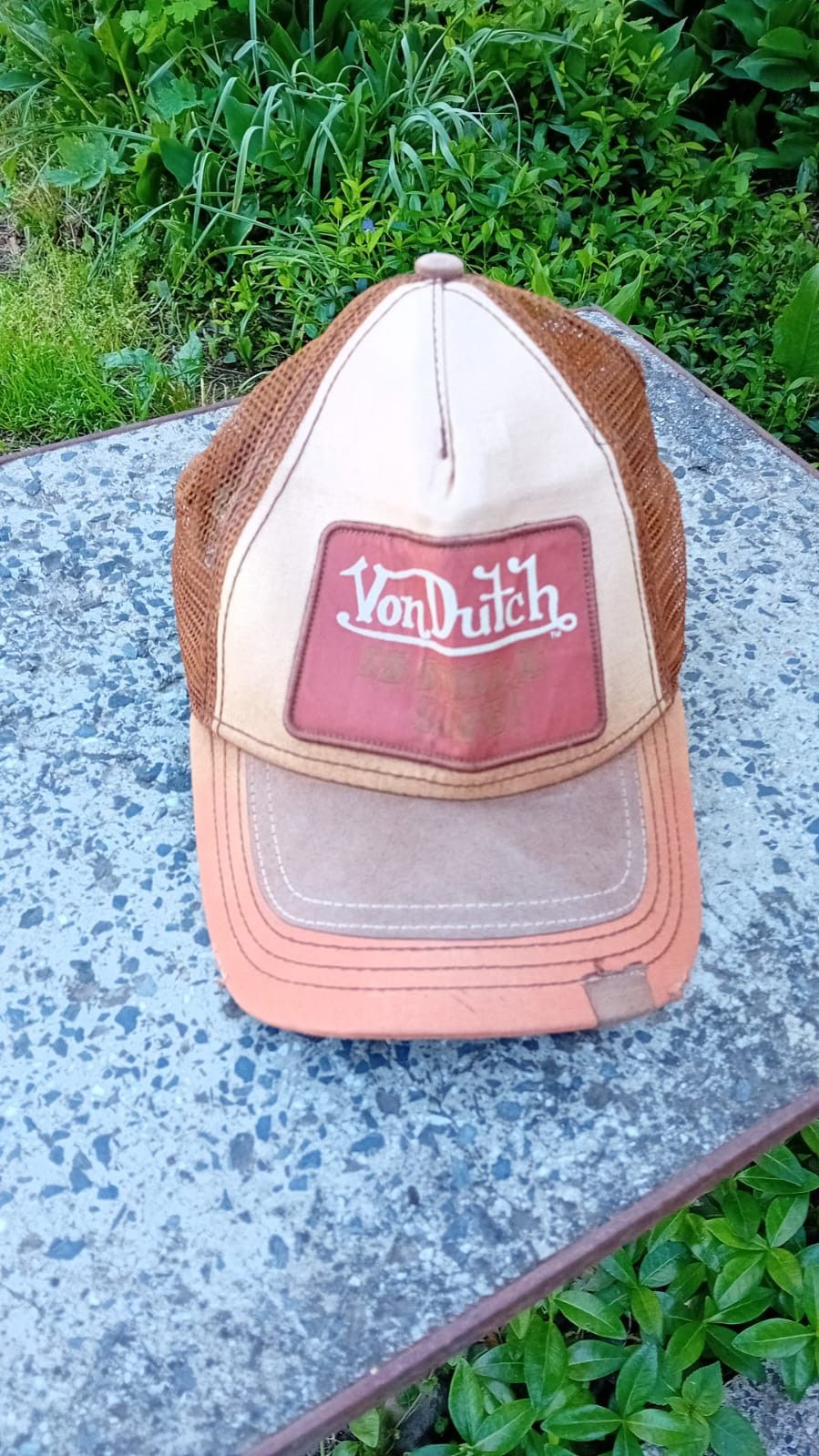 Von Dutch Von Dutch Is Still A' live Canvas Patch Trucker Hat Size ONE SIZE - 2 Thumbnail