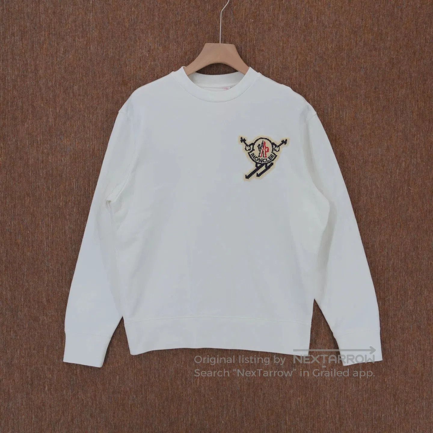 Moncler Moncler 2024 Round Neck Long-Sleeve Sweatshirt. Size US S / EU 44-46 / 1 - 1 Thumbnail