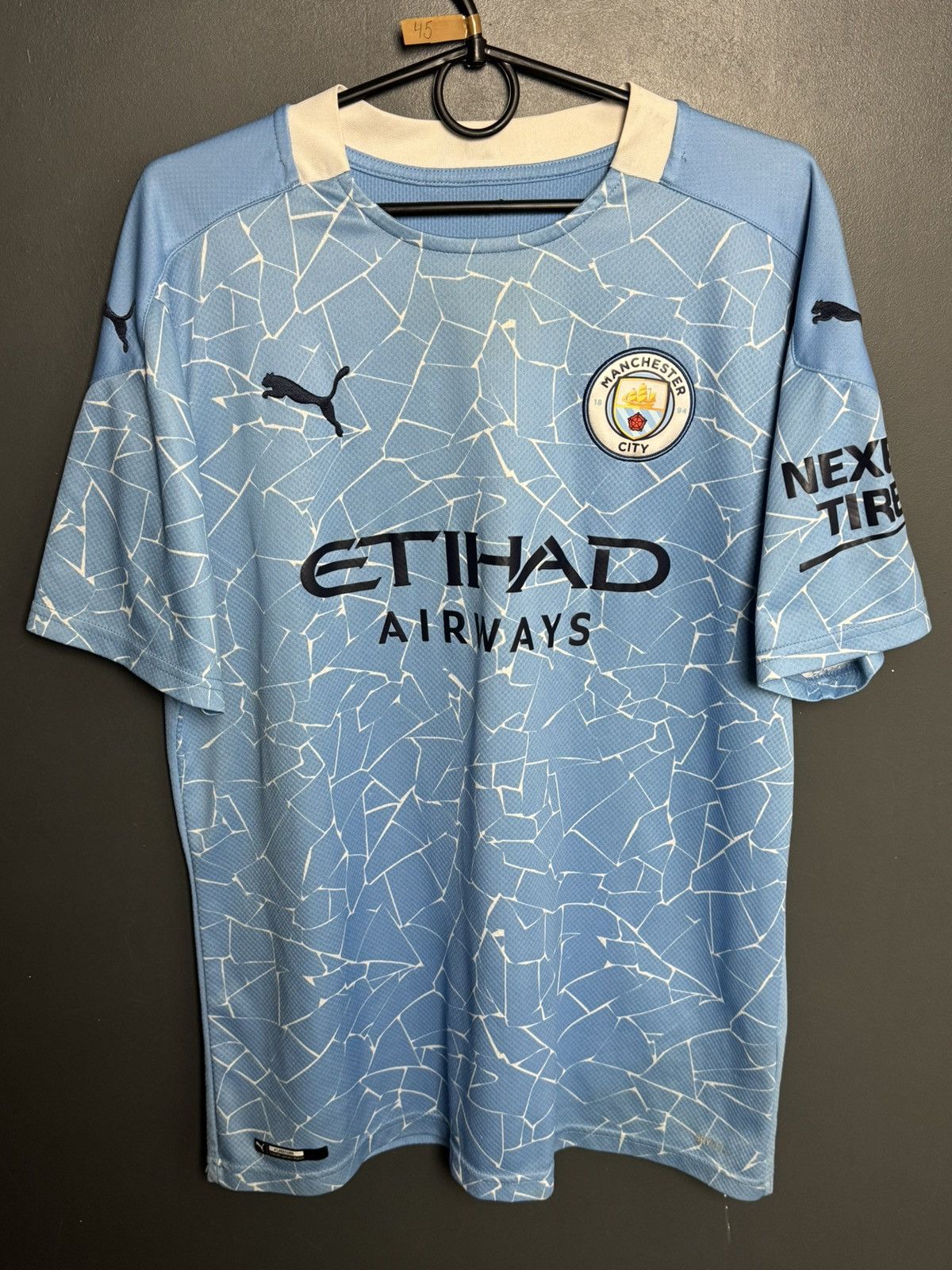 Puma Manchester City 20/21 Home Football Jersey Size US L / EU 52-54 / 3 - 1 Thumbnail