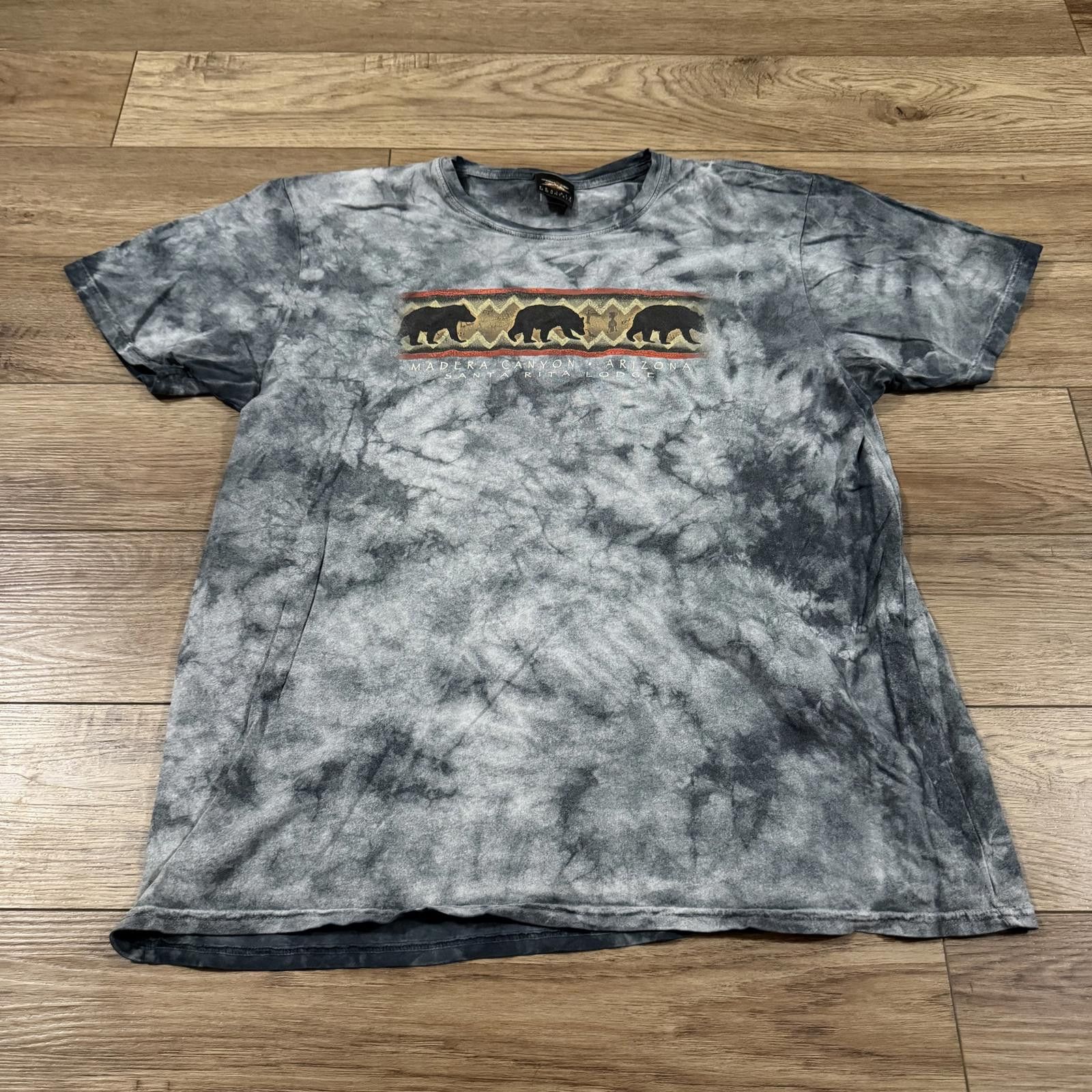 Other Vintage Y2K Madera Canyon Arizona Bear Tie Dye Art Shirt XL Size US XL / EU 56 / 4 - 1 Thumbnail