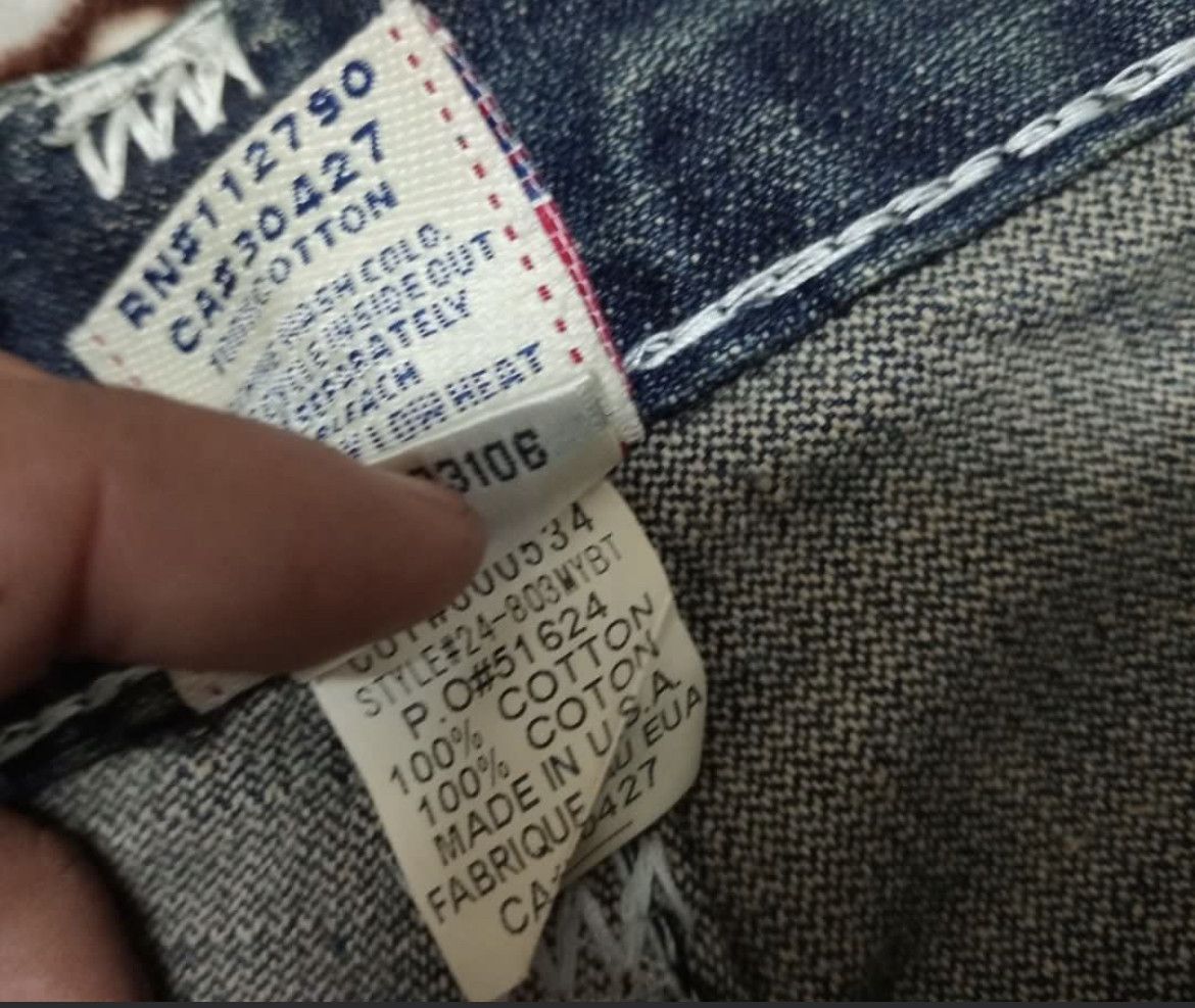 True Religion × Vintage Vintage True Religion Denim Pant size 30 Size US 30 / EU 46 - 4 Thumbnail