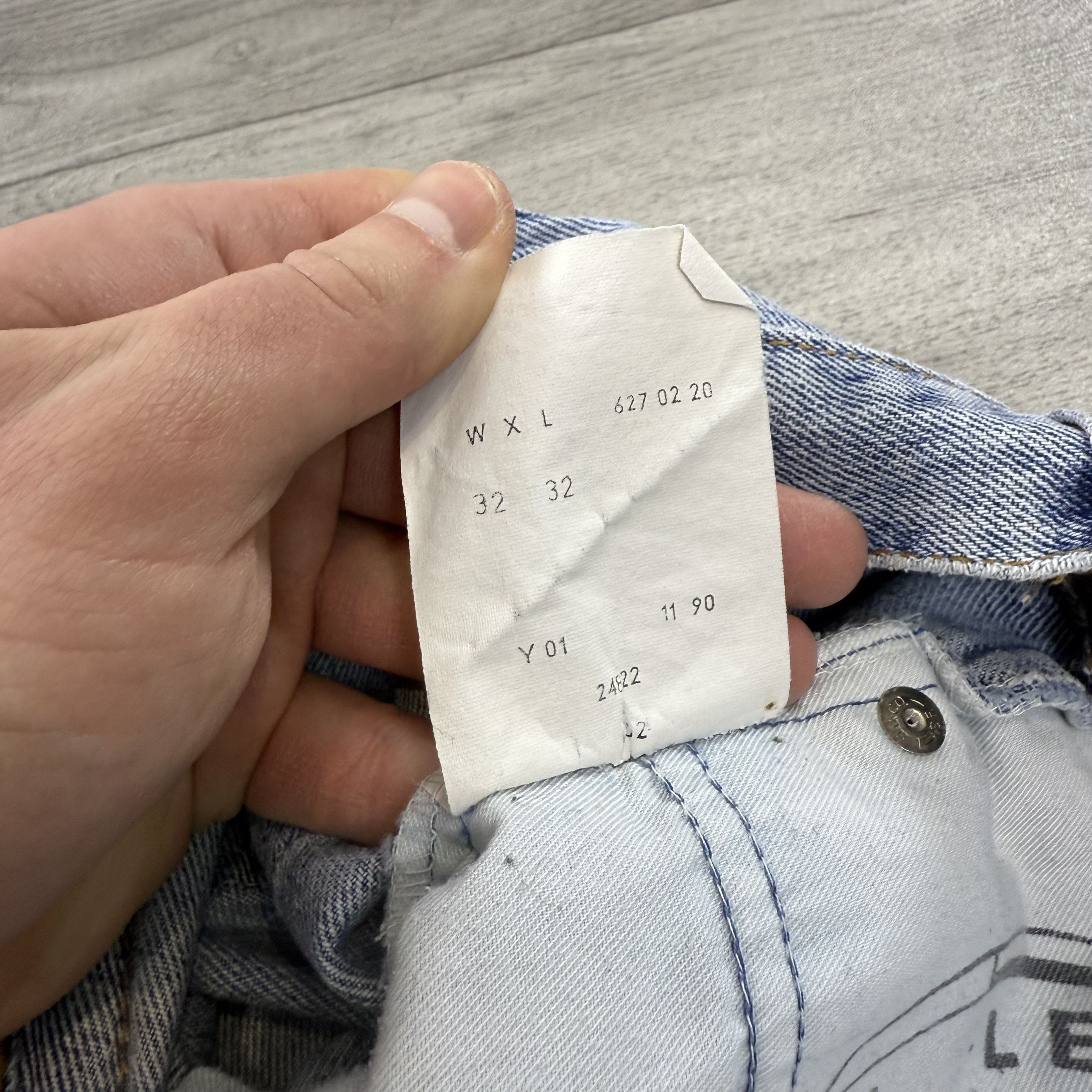 Levi's Vintage Levi's 627 Orange Tab Stonewashed Blue Denim Jeans Size US 32 / EU 48 - 14 Thumbnail