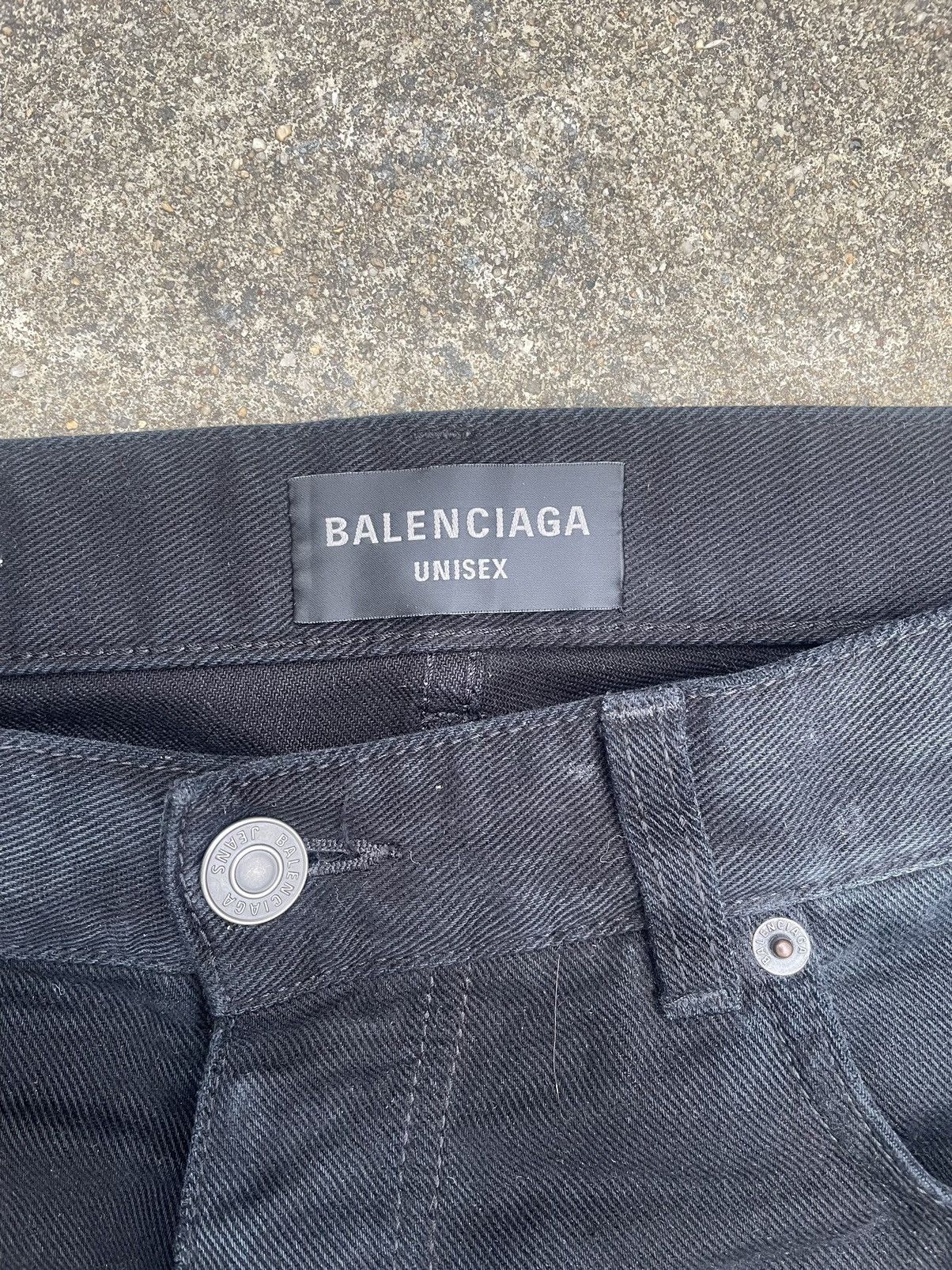Balenciaga SS24 Size Sticker Baggy Denim Size US 33 - 6 Thumbnail