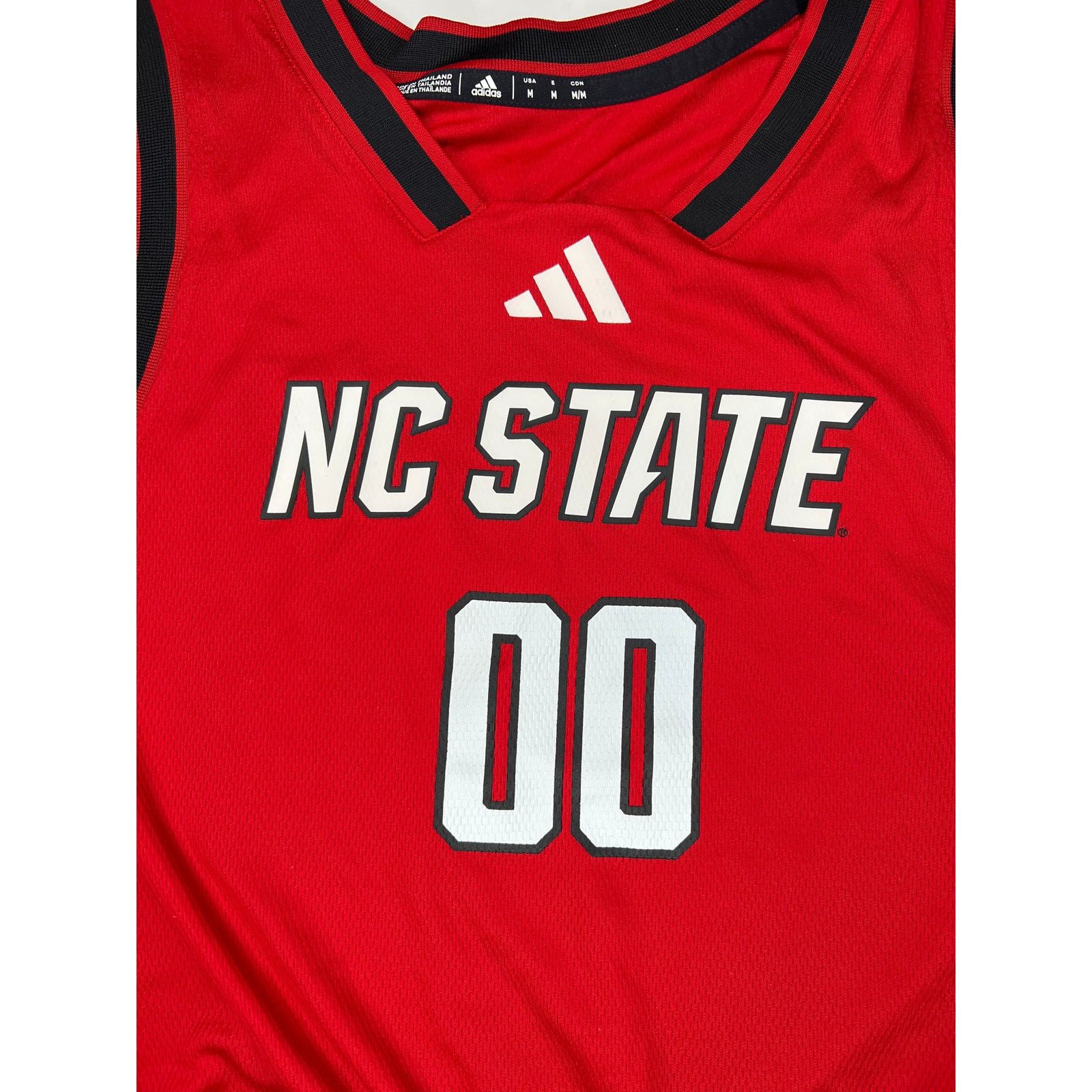 Adidas Adidas NCAA NC State Wolfpack #00 Swingman Basketball Jersey Size US M / EU 48-50 / 2 - 3 Thumbnail
