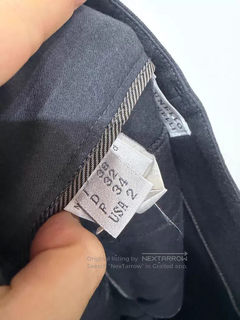 Brunello Cucinelli Brunello Cucinelli Gray-Black Dress Pants Size 25" / US 0 / IT 36 - 6 Thumbnail