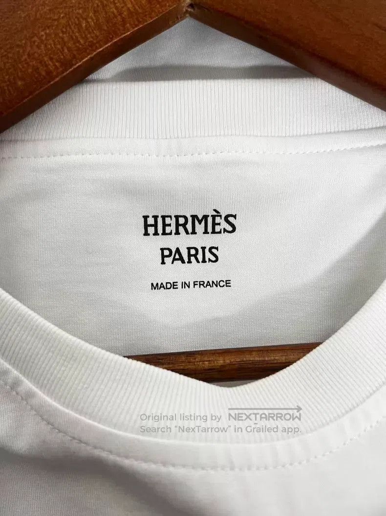 Hermes Hermes Short Sleeve T-Shirt Size XS / US 0-2 / IT 36-38 - 4 Thumbnail