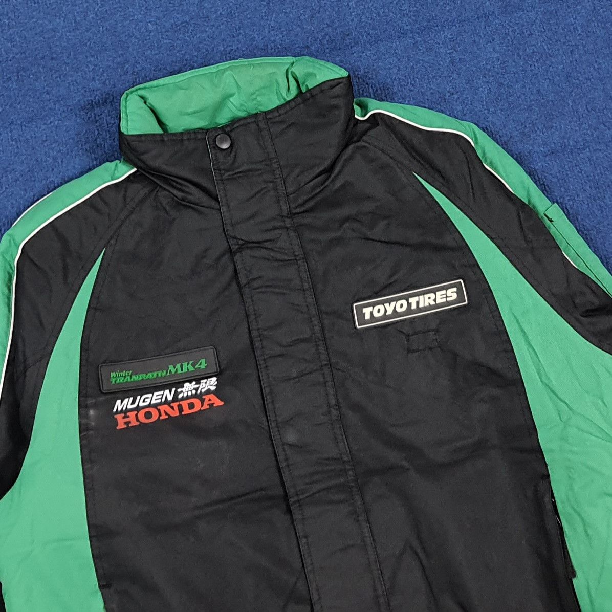 Japanese Brand Vintage ToyoTyres Honda Mugen Racing Jacket C304N14 Size US L / EU 52-54 / 3 - 5 Thumbnail