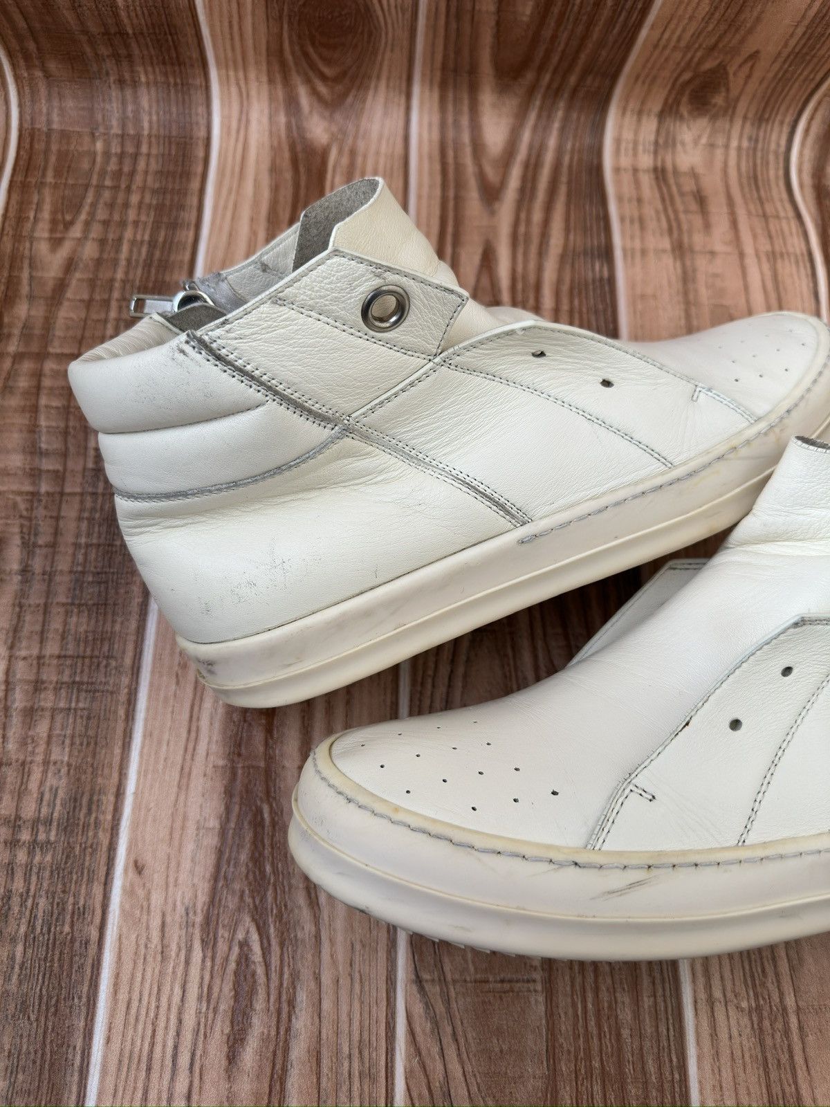 Rick Owens E17 Rick Owens Island Dunk Sneakers Size US 9.5 / EU 42-43 - 12 Thumbnail