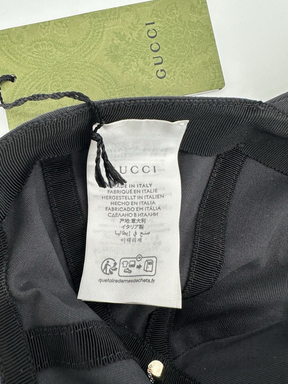 Gucci New Gucci Cap Size-S-57cm Size ONE SIZE - 10 Thumbnail