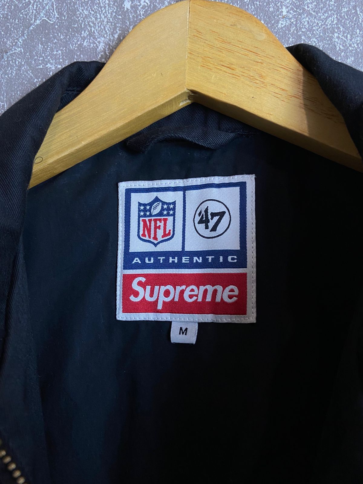 47 Brand × NFL × Supreme Supreme SS19 x NFL x Raiders x 47 Embroidered Jacket Size US M / EU 48-50 / 2 - 6 Thumbnail