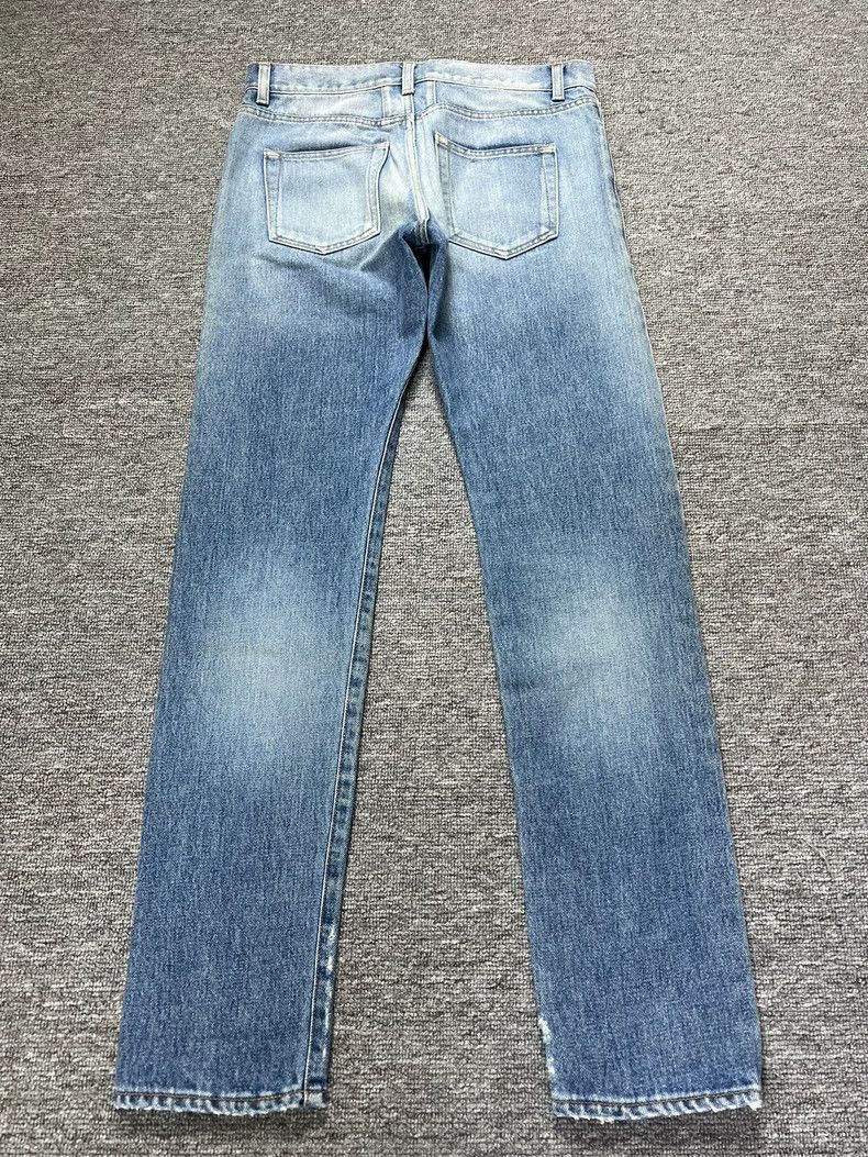 Yves Saint Laurent Saint Laurent 16ssD10 Knife Cut Jeans 2502-Nextarrow Size US 28 / EU 44 - 2 Thumbnail