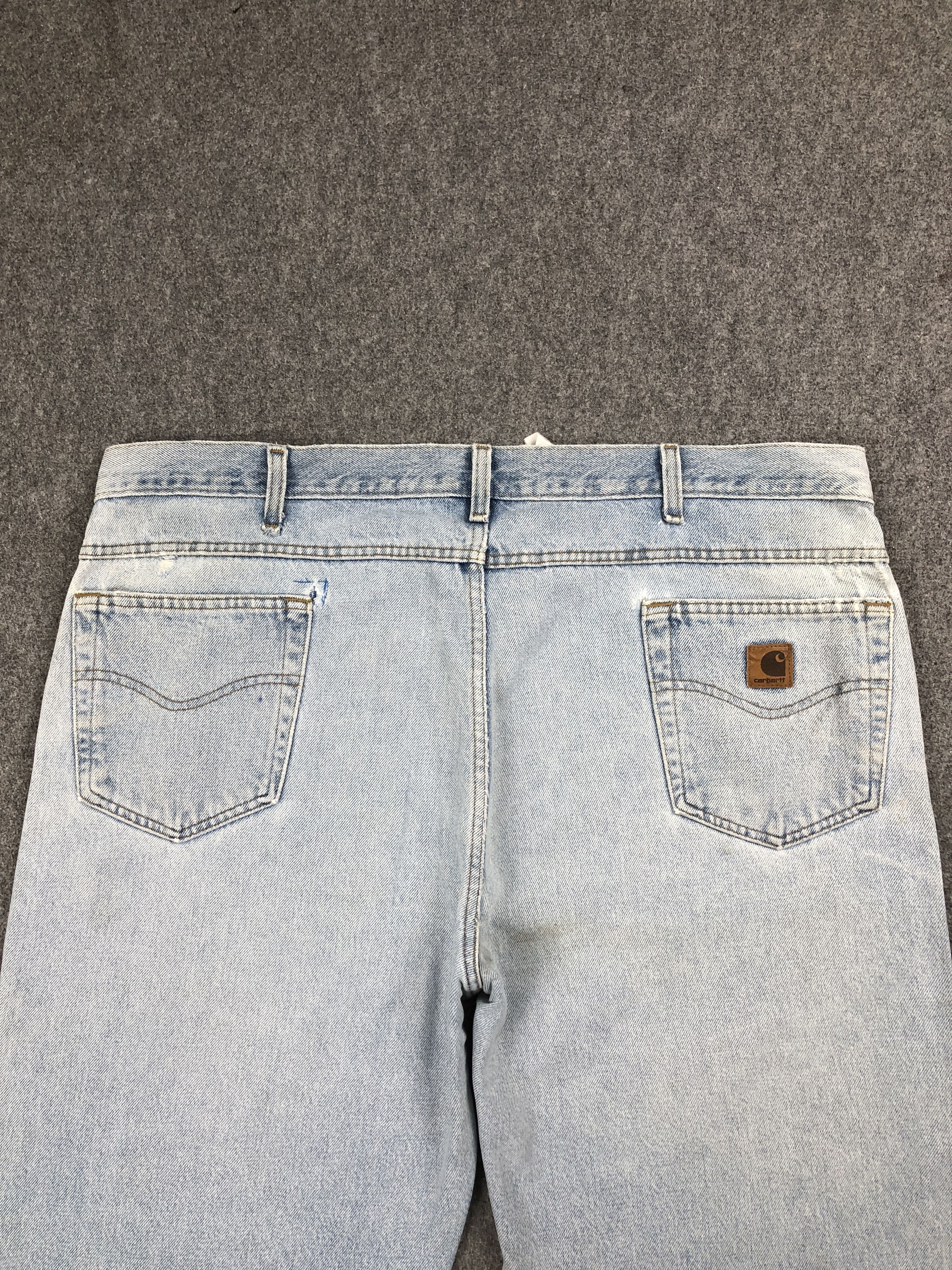 Carhartt Vintage Carhatt Light Washed Jeans DP2543 Size US 41 - 4 Thumbnail