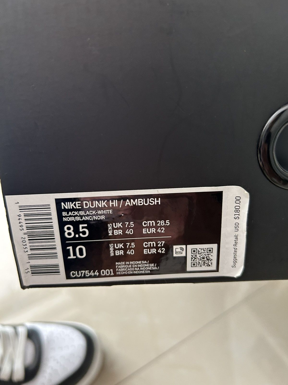 Ambush Design × Nike Ambush x Nike Dunk High Size US 8.5 / EU 41-42 - 7 Thumbnail