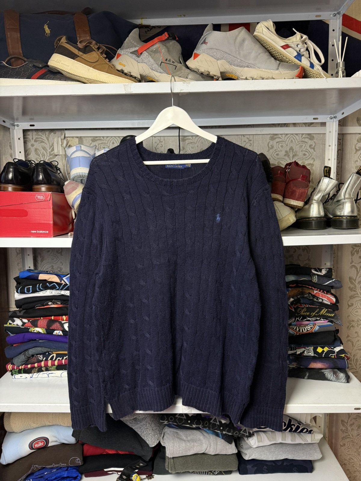 Polo Ralph Lauren Mens Vintage Polo Ralph Lauren knitted Sweater luxury Size US L / EU 52-54 / 3 - 1 Thumbnail