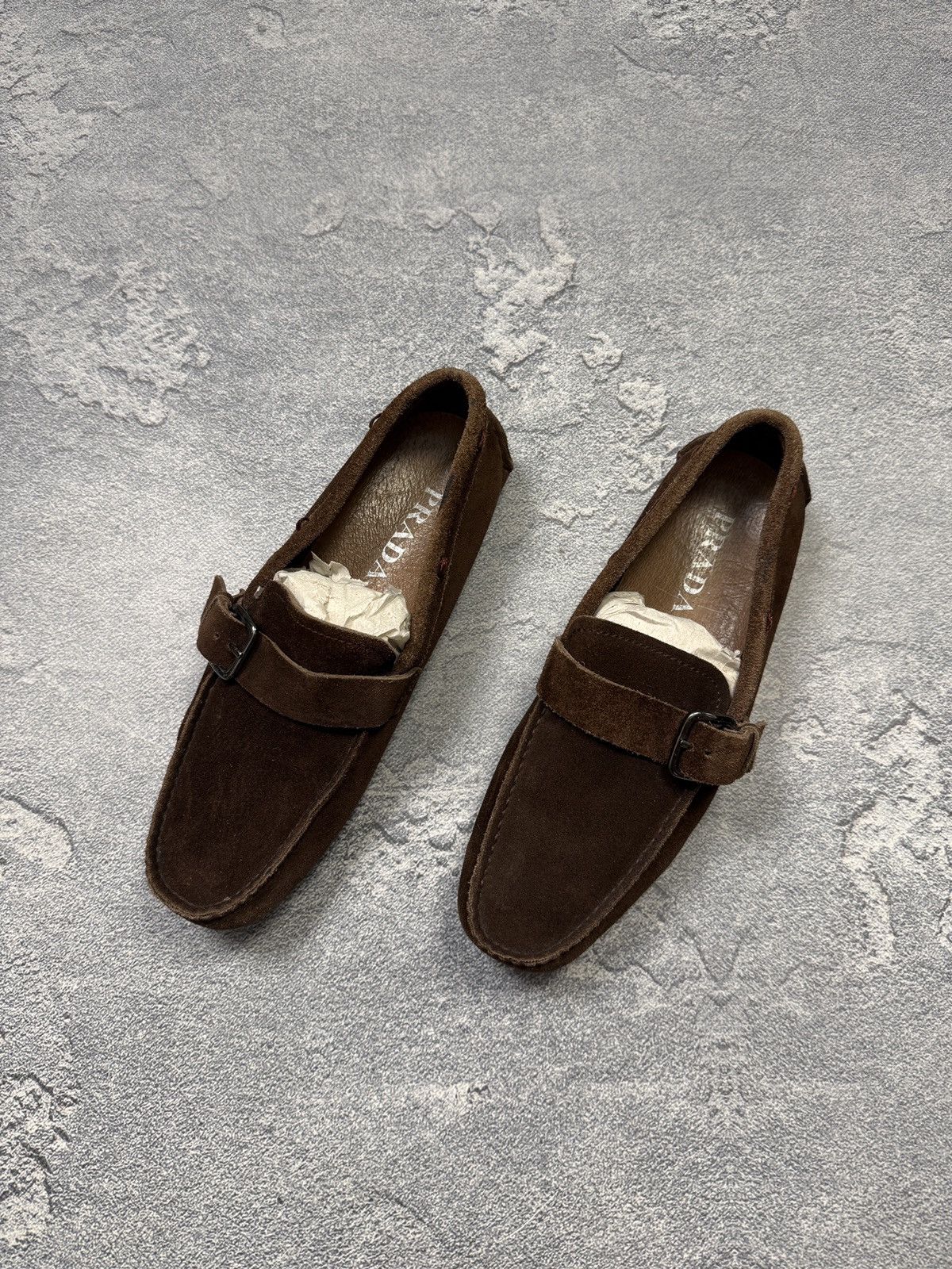 Prada Vintage Brown Prada Loafers Size US 7 / EU 40 - 2 Thumbnail