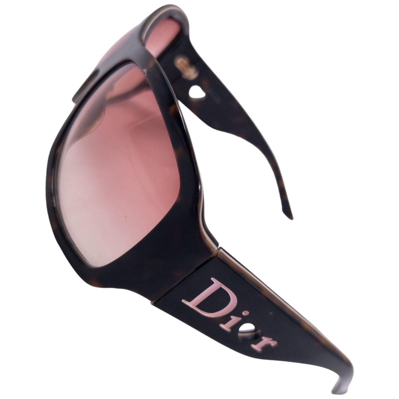 Dior Vintage Dior Tortoise Shell Heart Sunglasses Size ONE SIZE - 3 Thumbnail