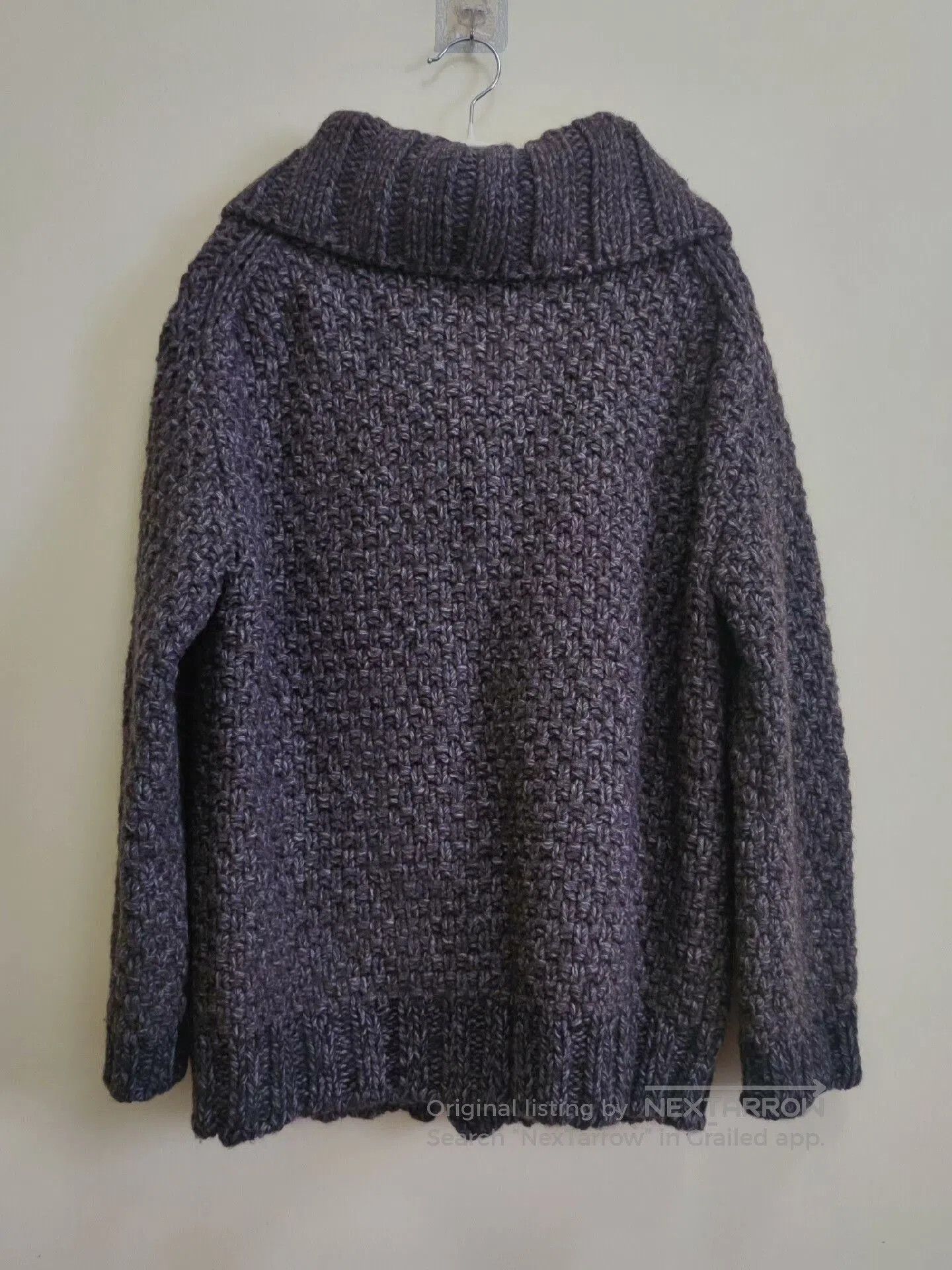 Takahiromiyashita The Soloist. Rare Fabric Knitted Cardigan with Unique Texture. Size US M / EU 48-50 / 2 - 3 Thumbnail