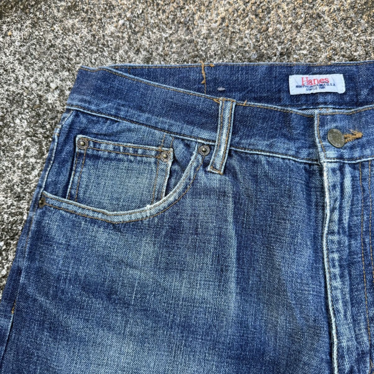 Vintage VINTAGE HANES DENIM FADED JEAN PANTS Size US 34 / EU 50 - 8 Thumbnail