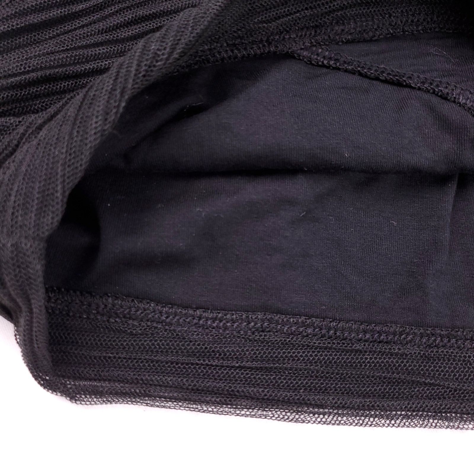 Bcbgmaxazria BCBG Little Black Skirt Mesh Wrap NWT Y2K Small Size 26" / US 2 / IT 38 - 4 Thumbnail