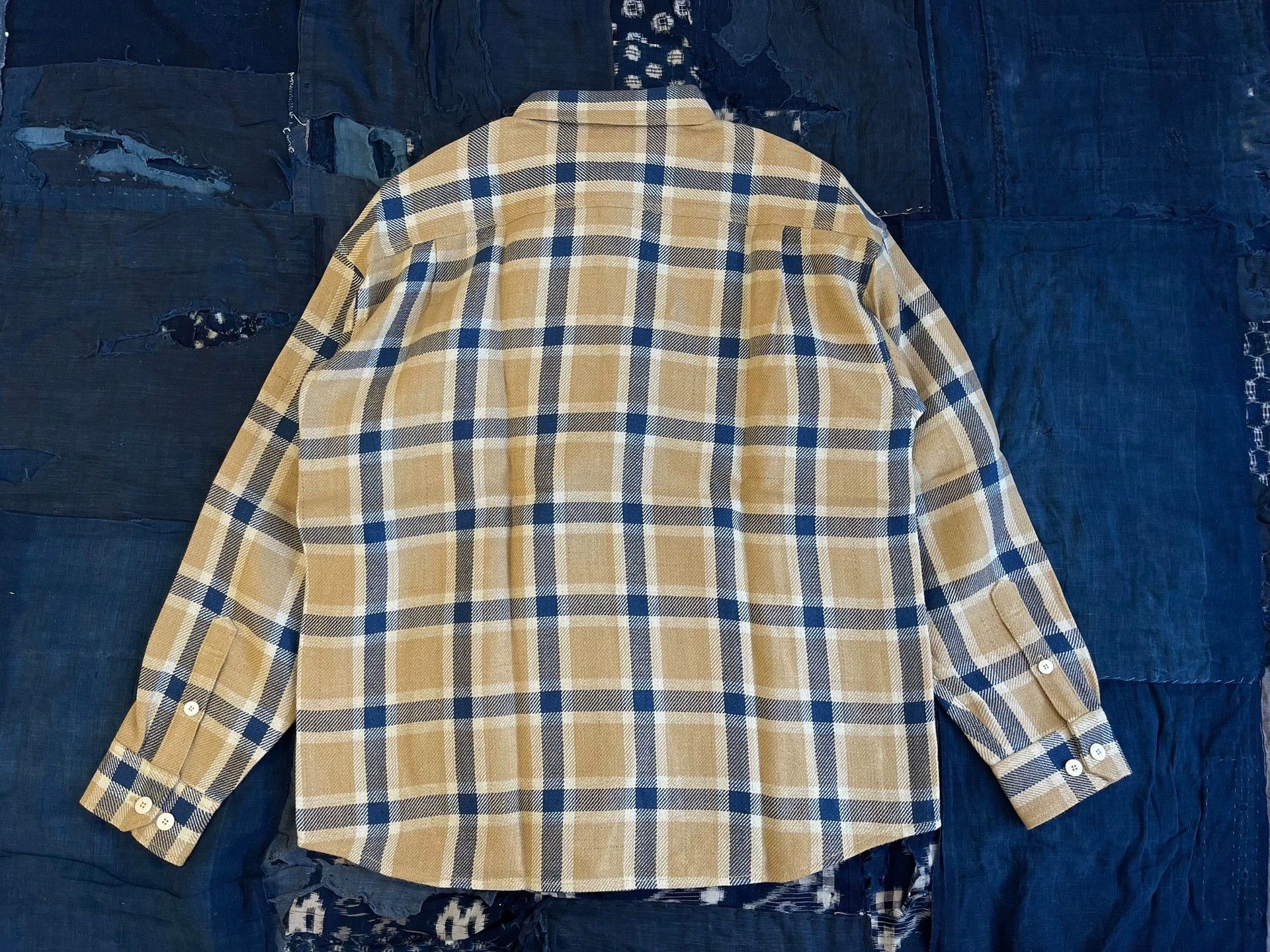 Visvim VISVIM 23AW LUMBER L/S Plaid Shirt Beige Size 2 NEW Size US M / EU 48-50 / 2 - 3 Thumbnail