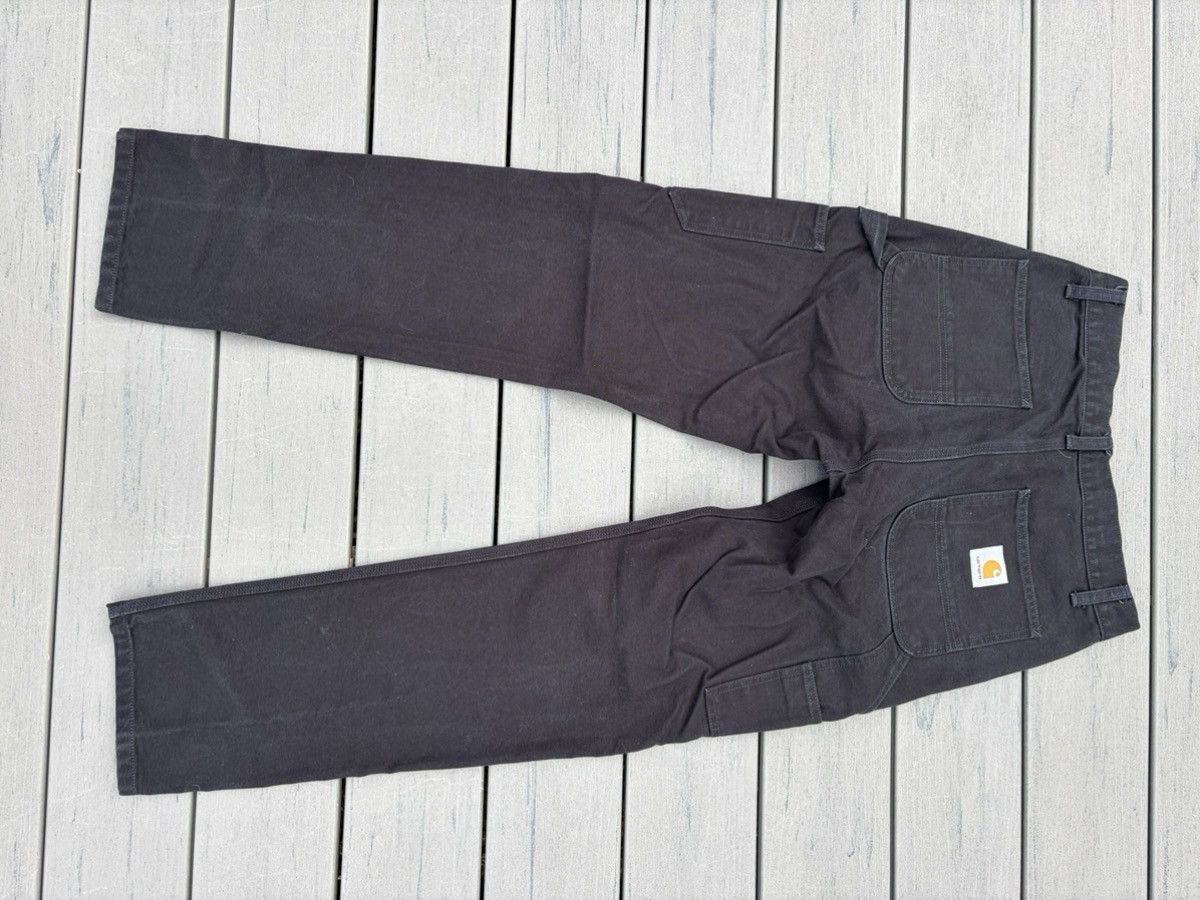 Carhartt Wip Carhartt Work In Progress WIP black twill pants Size US 30 / EU 46 - 4 Thumbnail