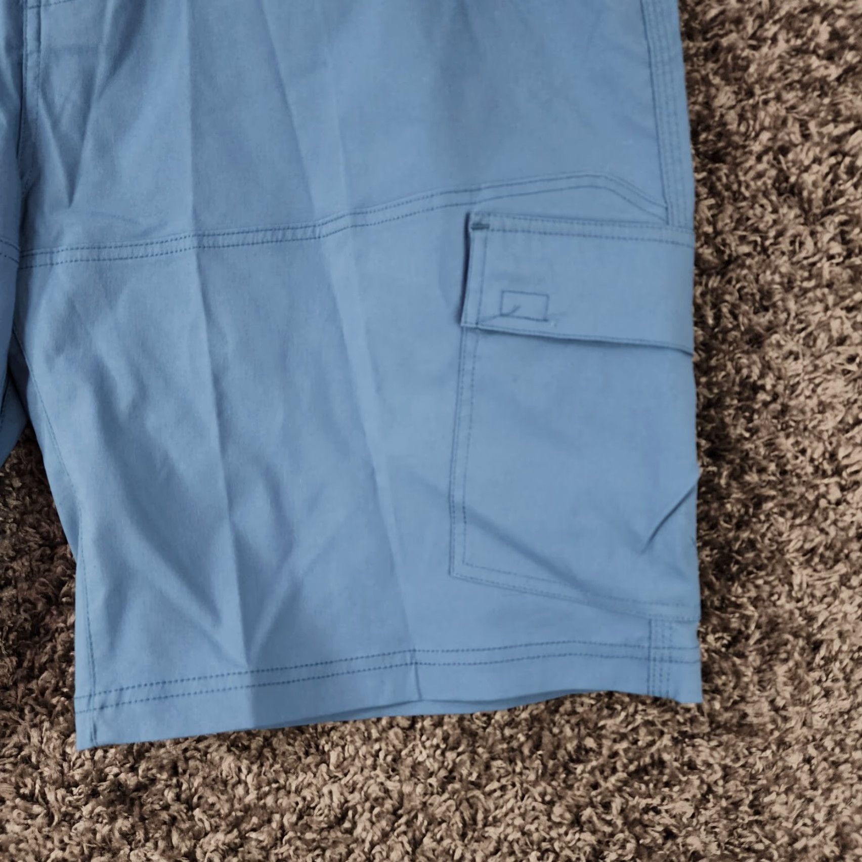 Vintage GERRY Mens Cargo Shorts Outdoor Hiking Light Blue Size 40 Size US 40 / EU 56 - 2 Thumbnail