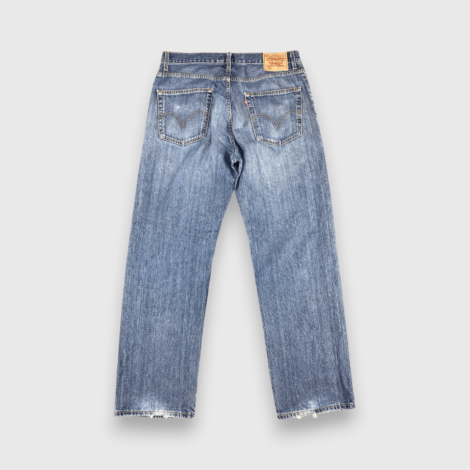Levi's Vintage Blue Wash Levis 569 Jeans-J1488 Size US 36 / EU 52 - 2 Thumbnail