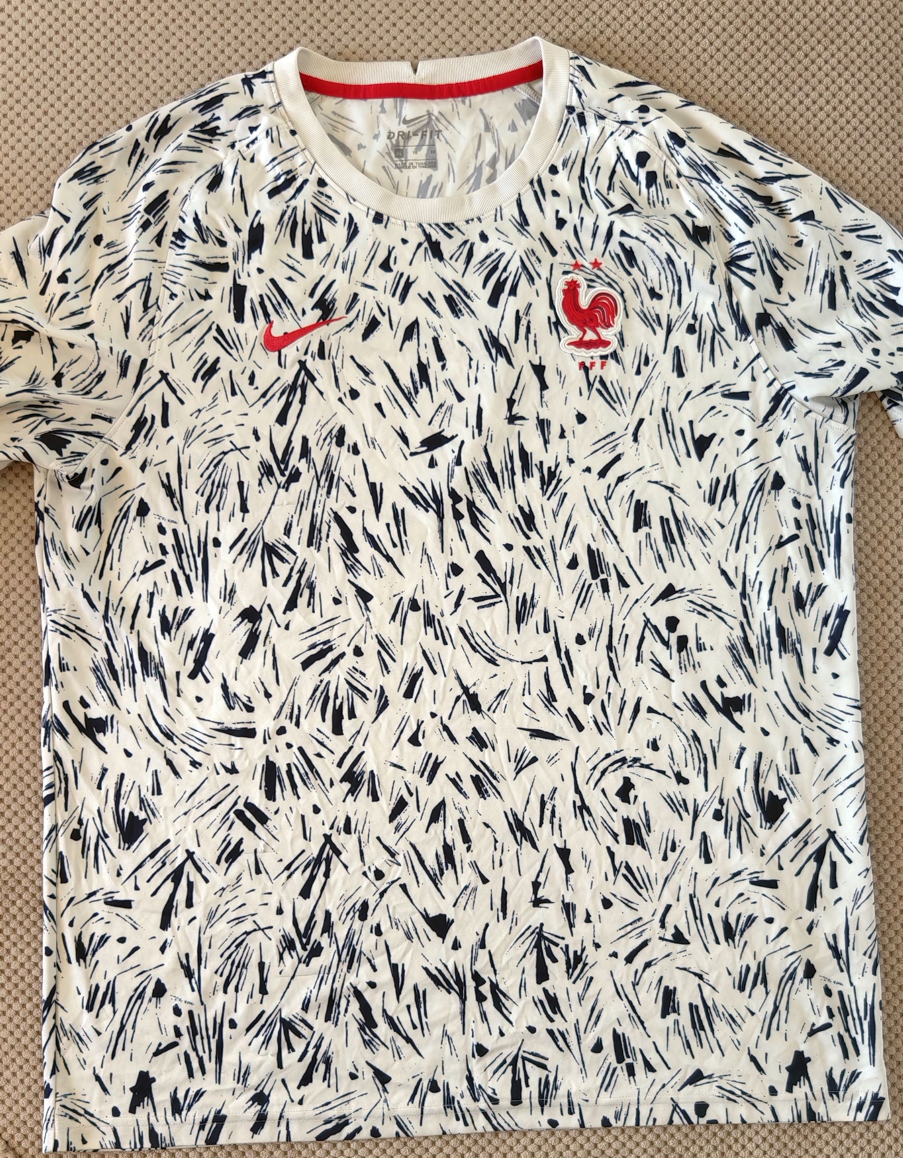 Nike France Nike x Picasso FFF Jersey Size US XL / EU 56 / 4 - 1 Thumbnail