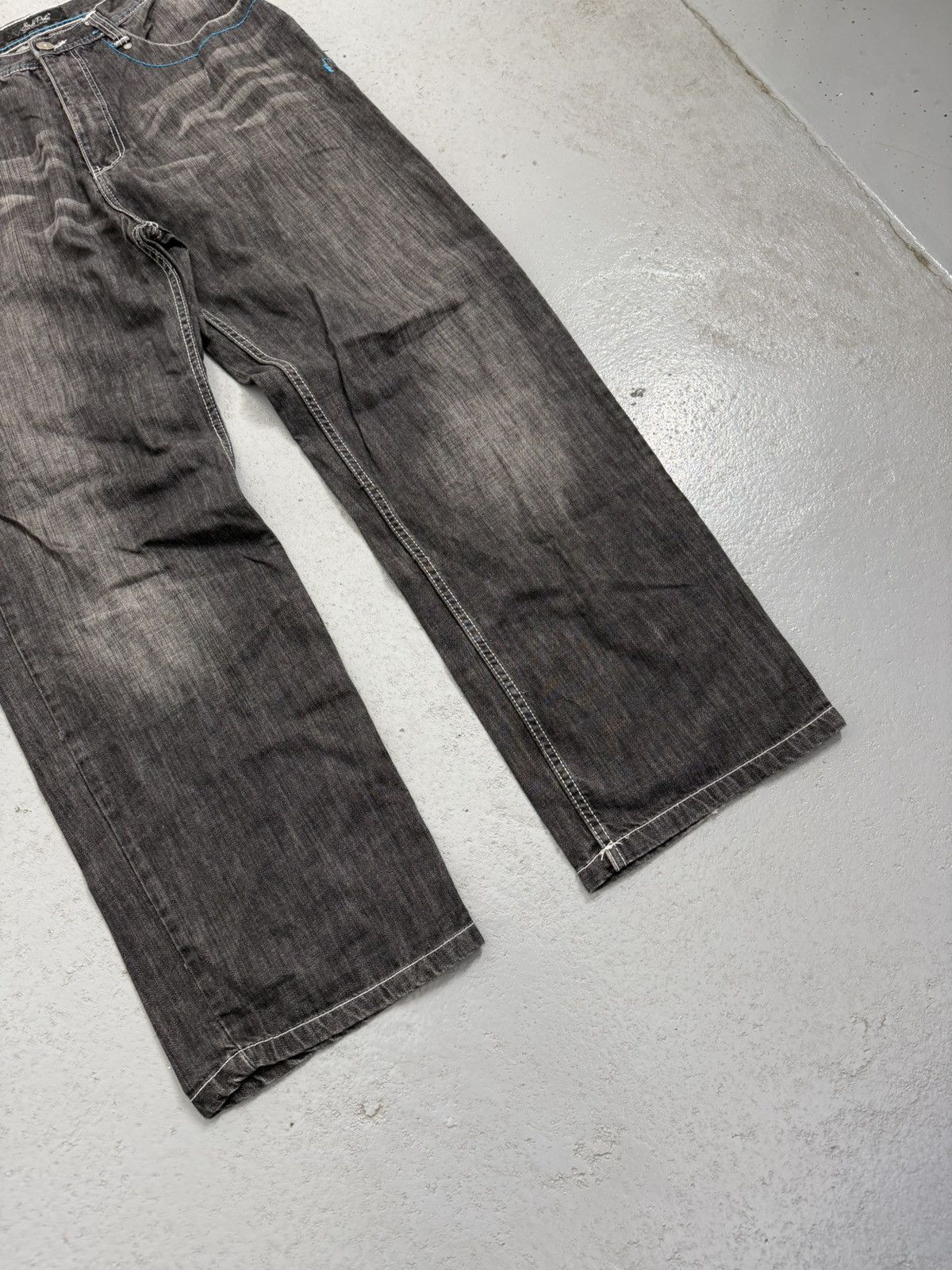 Southpole Vintage Southpole Comic Embroidered Logo Skate Y2K Jeans Size US 32 / EU 48 - 9 Thumbnail