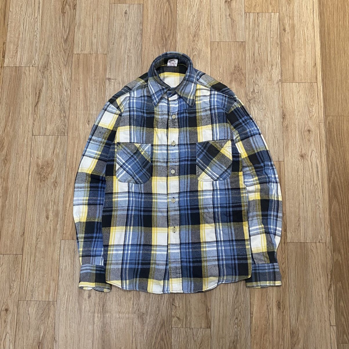 Big Mac 90s Big Mac Jc Penney Plaid Flannel Button Up Shirt Size US L / EU 52-54 / 3 - 1 Thumbnail