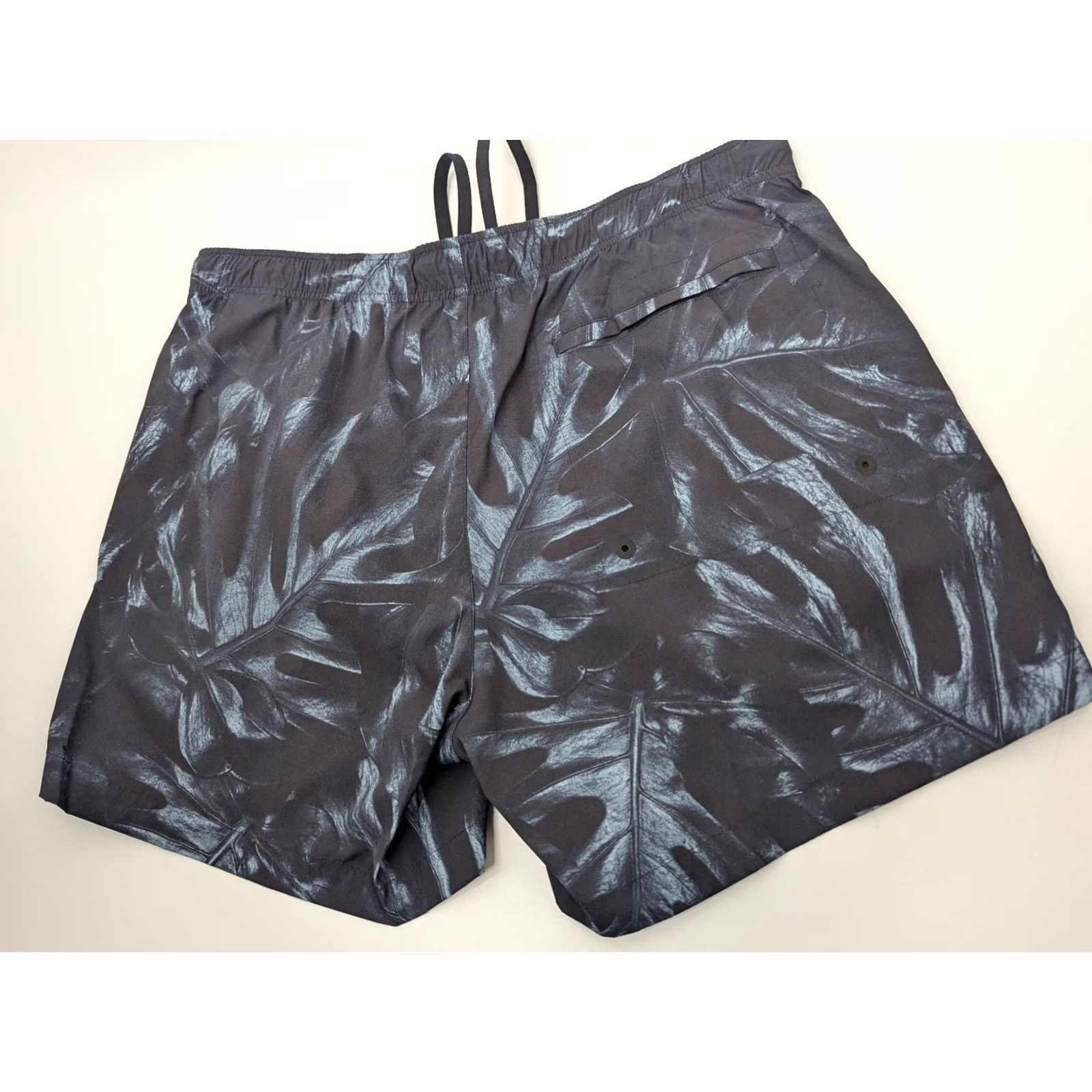 Theory Theory Jace Palm Print Swim Short L Ocean/Heron Blue Mens Large Size US 33 - 2 Thumbnail