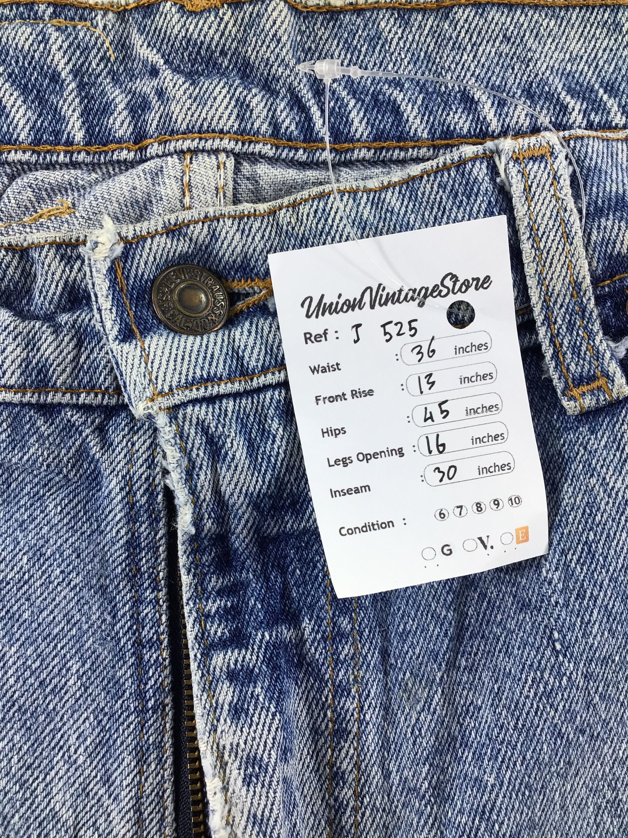 Levi's Vintage Levis 540 Jeans Dirty Distressed Denim -J525 Size US 36 / EU 52 - 12 Thumbnail
