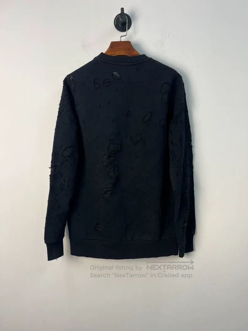 Givenchy Givenchy Black Ripped Hoodie (Size XS) Size US XS / EU 42 / 0 - 2 Thumbnail