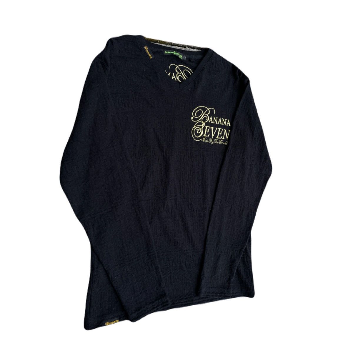 If Six Was Nine 2000s Japanese archive Vkei Poem Embroidery Long Sleeve Tee Size US M / EU 48-50 / 2 - 3 Thumbnail