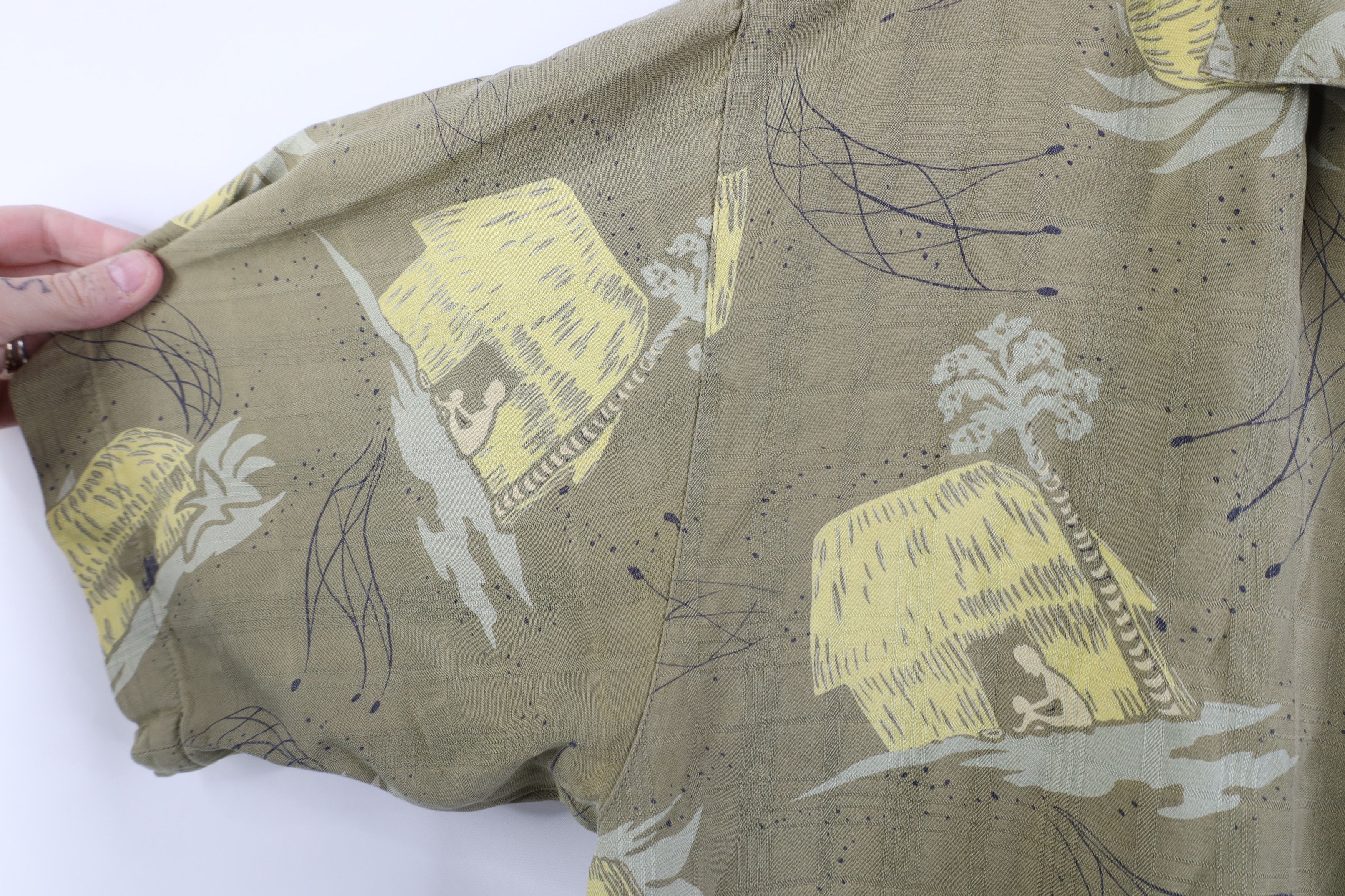 Tommy Bahama Vintage 90s Tommy Bahama Beach Hut Hawaiian Button Shirt Size US M / EU 48-50 / 2 - 6 Thumbnail