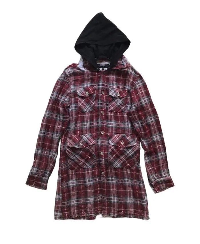 In The Attic × Japanese Brand In The Attic Jacket Flanel Hoodie Size US M / EU 48-50 / 2 - 2 Thumbnail