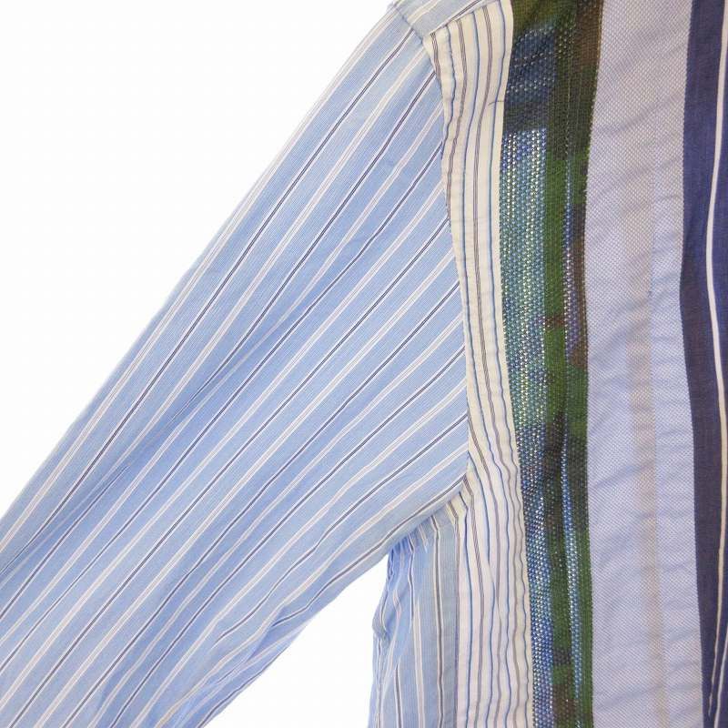 Comme des Garcons SHIRT Shirt Casual Shirt Stripe Pattern Size US S / EU 44-46 / 1 - 5 Thumbnail