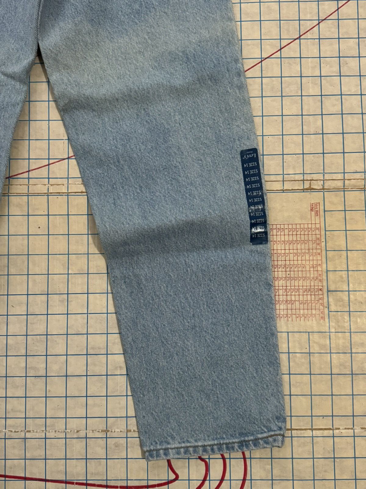 Levi's × Levi's Vintage Clothing × Vintage Vintage Levi’s 535 Euro Fit Jeans New With Tag Women’s Size 30" / US 8 / IT 44 - 3 Thumbnail
