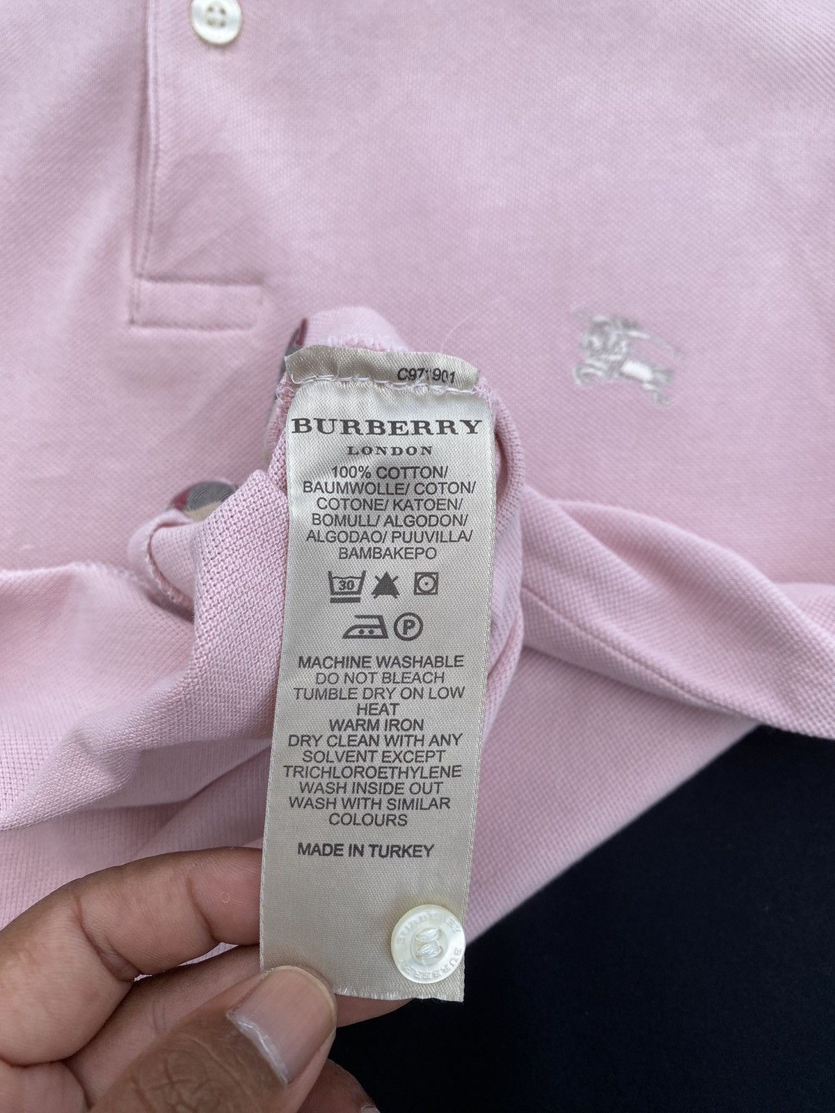 Burberry Rare Vintage Burberry Collar Nova Check Shirt Size US S / EU 44-46 / 1 - 15 Thumbnail