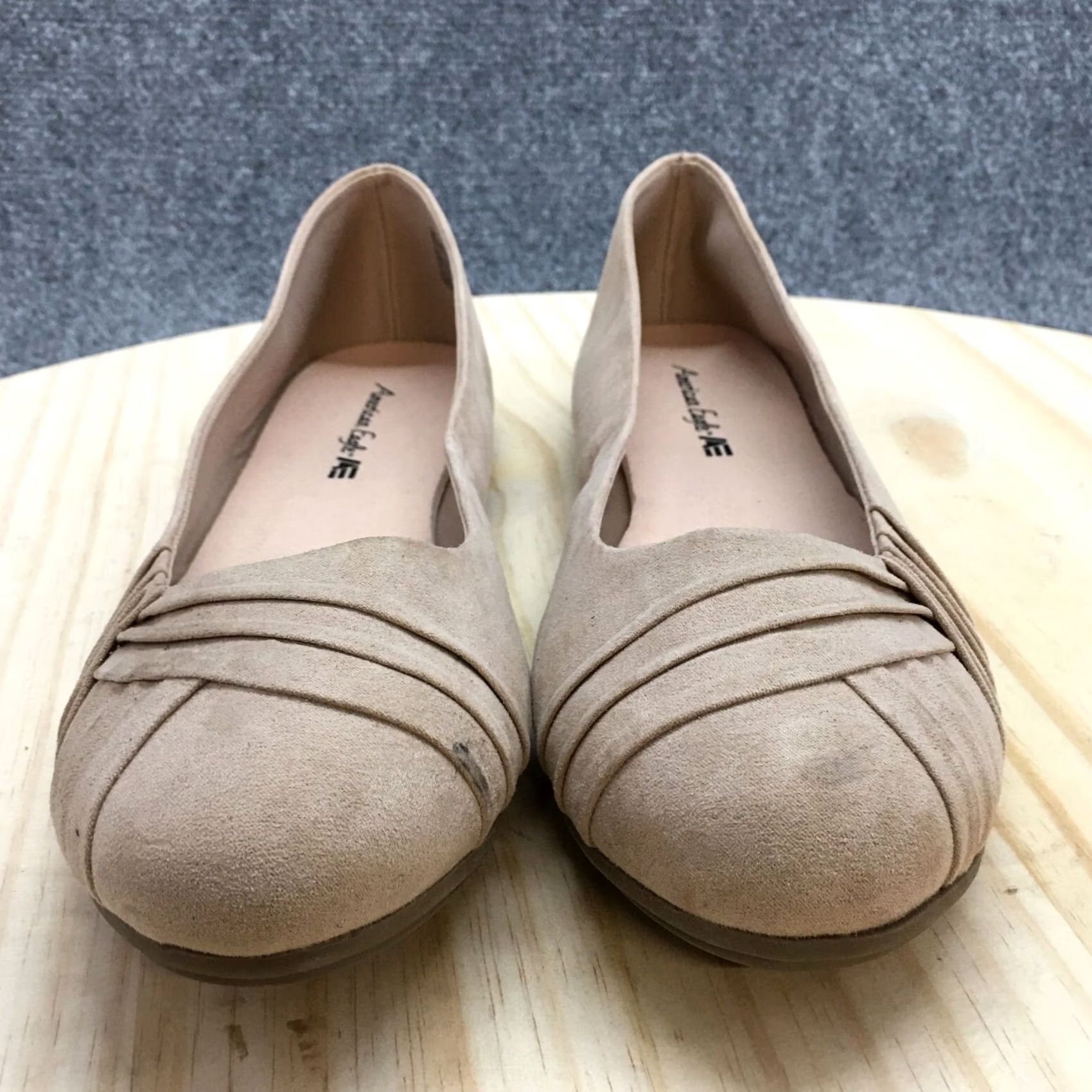 American Eagle Outfitters American Eagle Outfitters Ballet Flats Shoes Womens 10 Brown Fabric Slip On Low Top Shoes Size L / US 10 / IT 46 - 6 Thumbnail