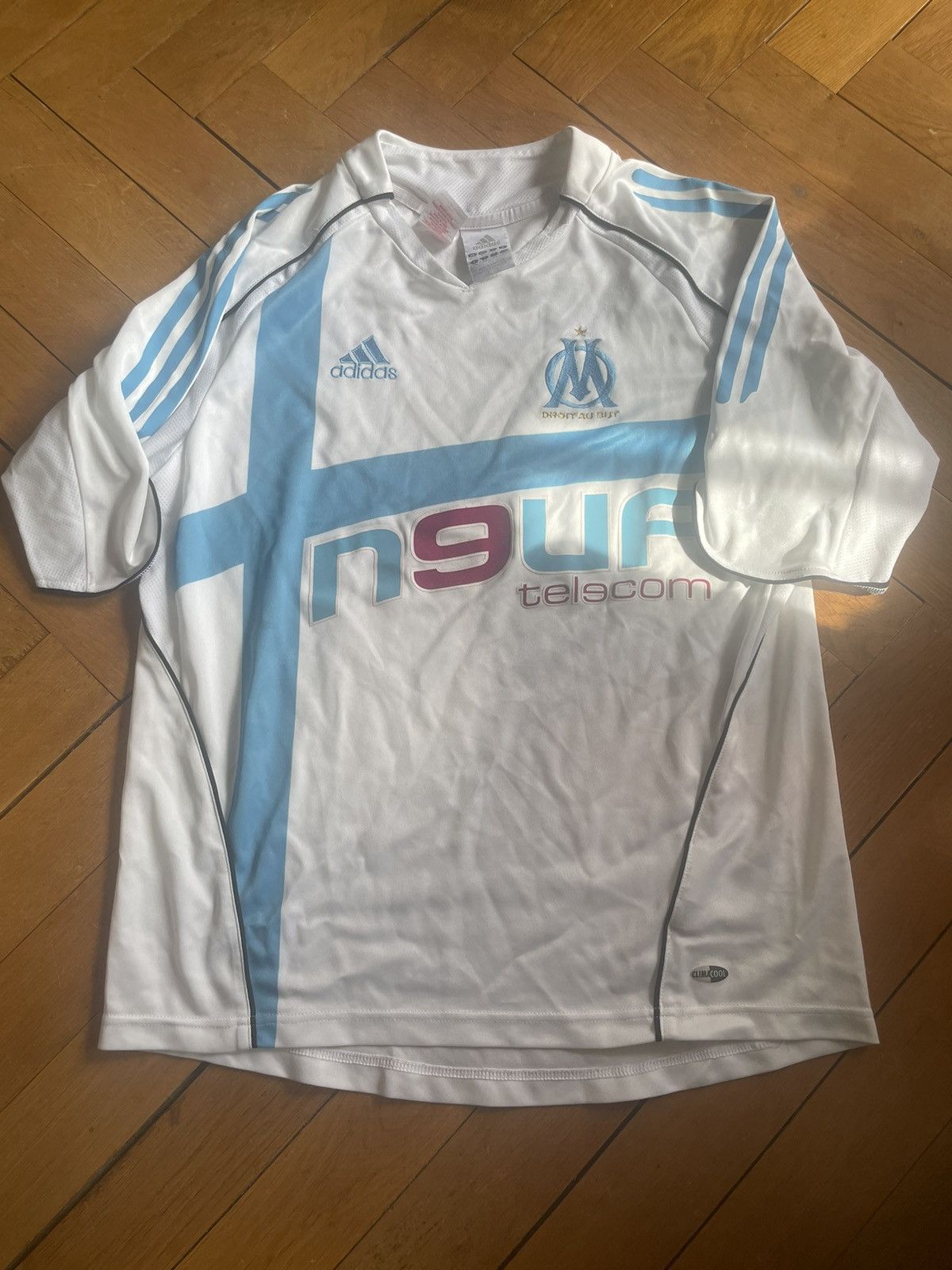 Adidas × Vintage Maillot Marseille Size US XS / EU 42 / 0 - 1 Thumbnail