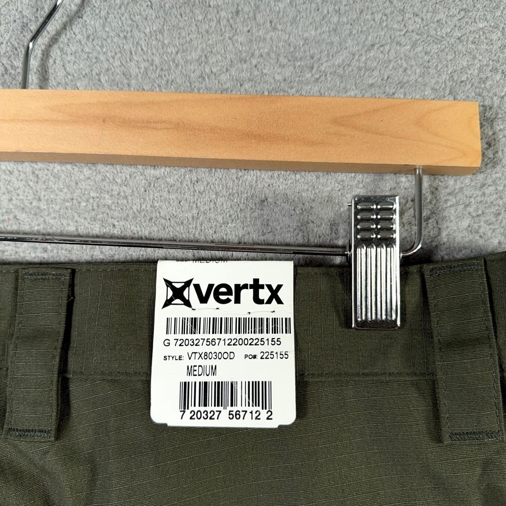 Vintage Vertx Cargo Shorts Mens Medium Green Tactical Ripstop Utility Outdoor VTX8030OD Size US 31 - 3 Thumbnail