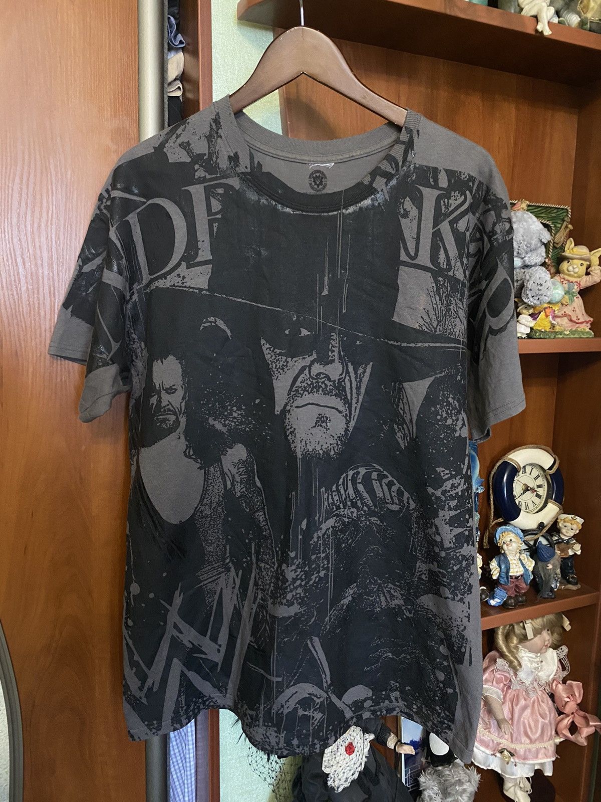 Vintage × WWE Undertaker WWE AOP 2013 tee Size US L / EU 52-54 / 3 - 2 Thumbnail